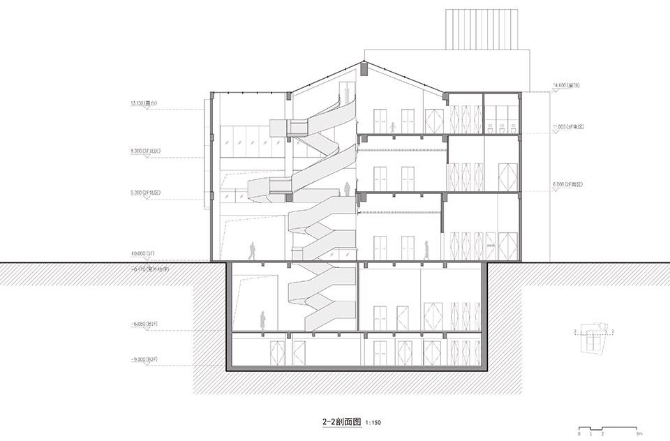 lafayette culture center renovation by they architects