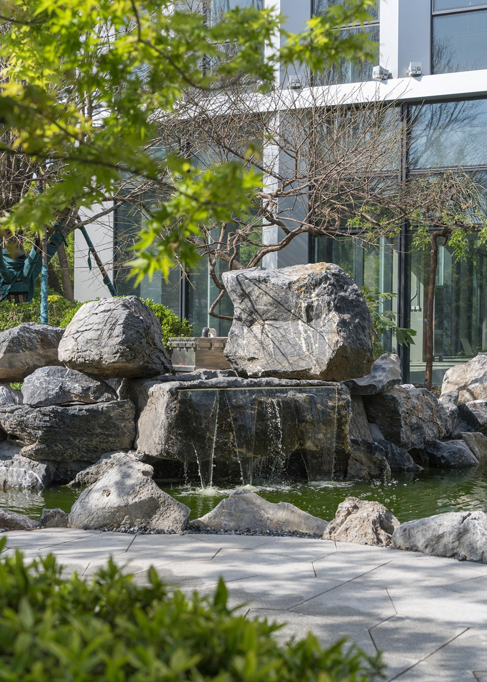 jiading yuanxiang lake central district landscape by weimar group