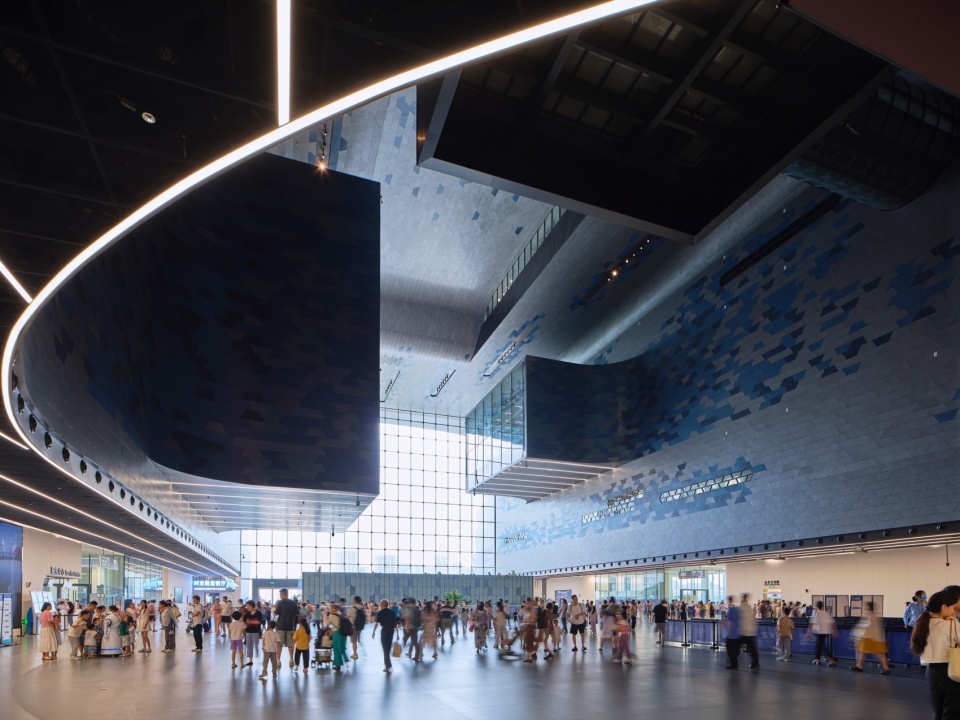 shenzhen science and technology museum now open by zaha hadid architects