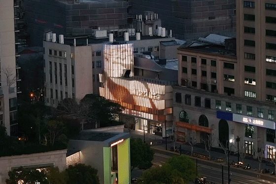 lafayette culture center renovation by they architects