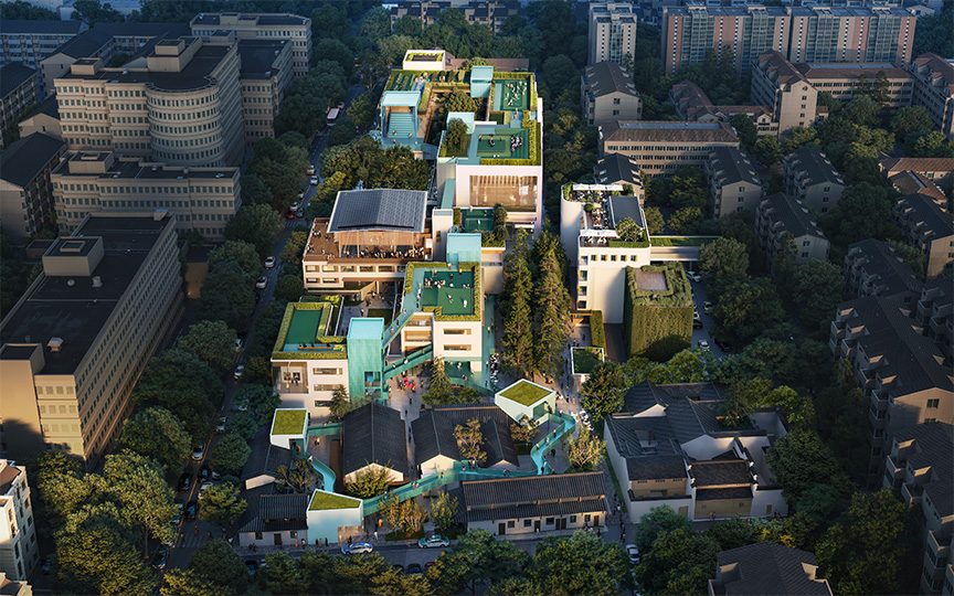 杭州十三湾巷城市更新(中标方案)