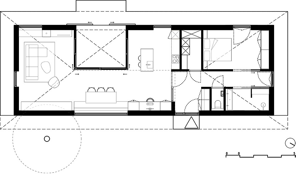 senior shelter by i29 architects