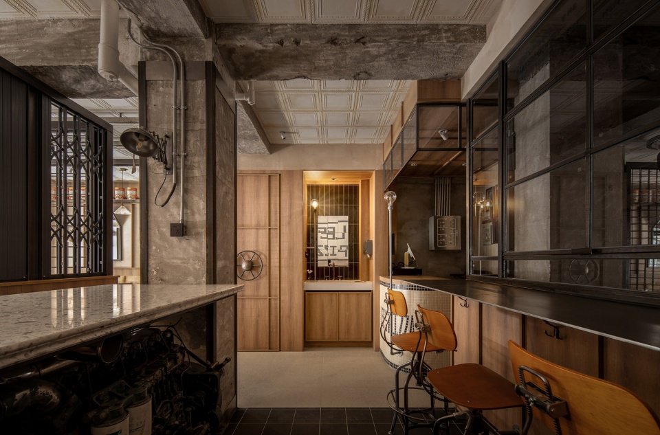 lees pizza by baicai design office