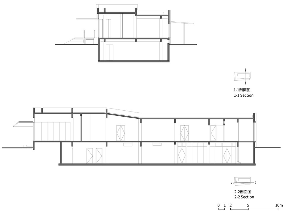 two public service station in gubei community by atelier archmixing