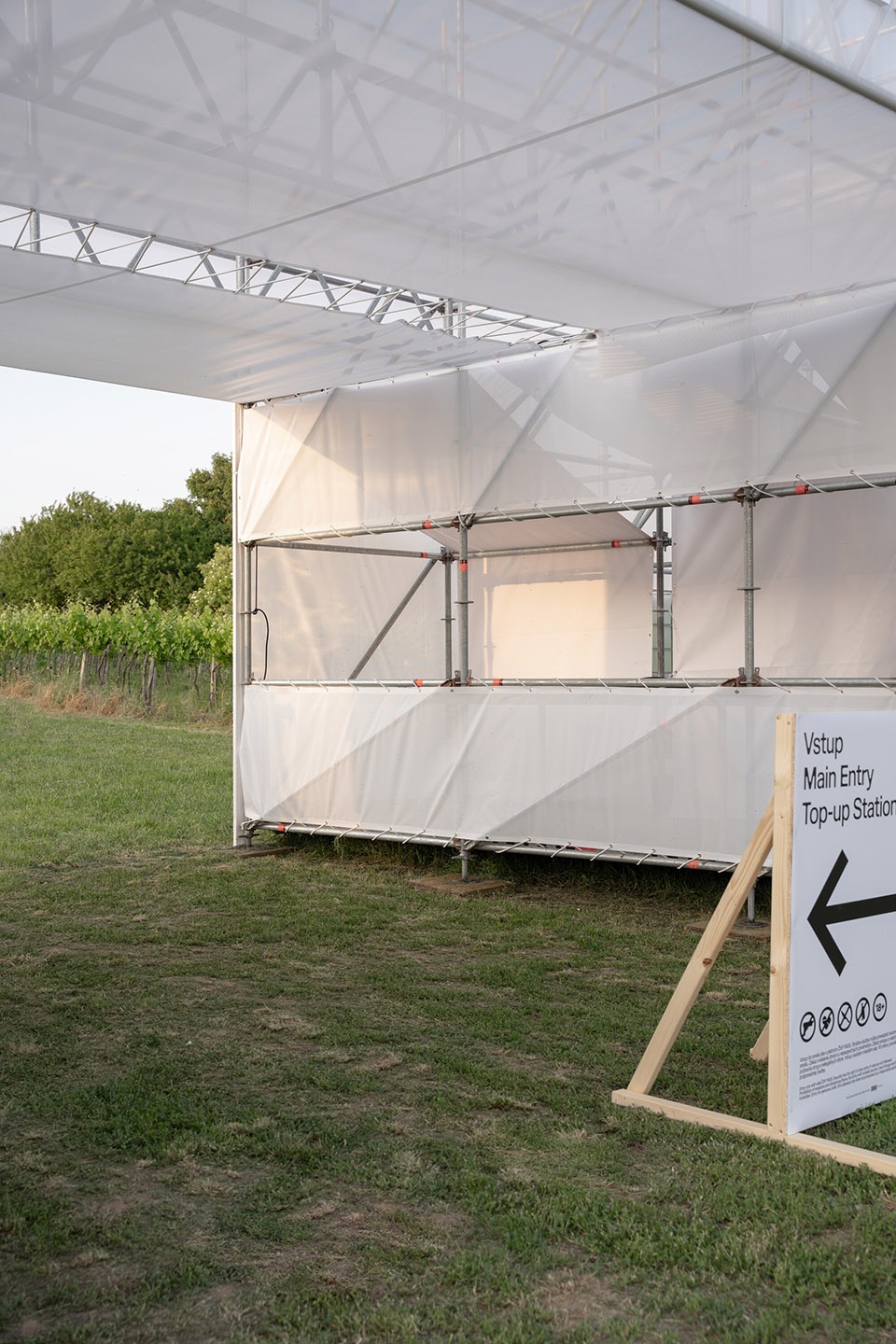 the zeny vino funk zvf festival by jakub kolarovic architects