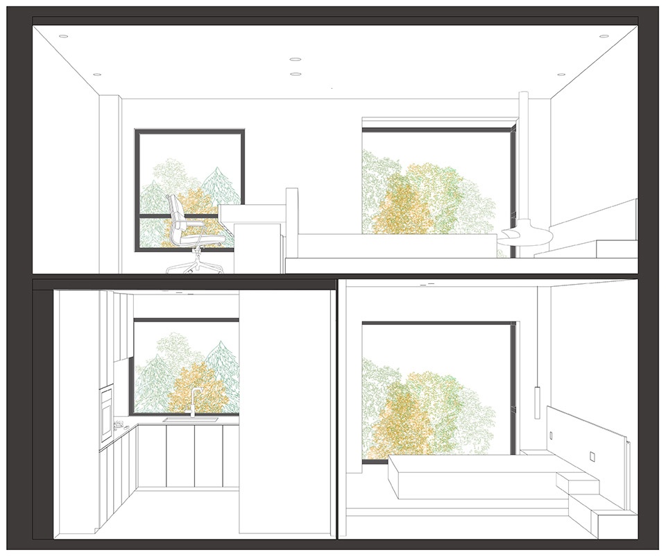 home of silence by underroof shanghai