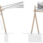 展翅-户外临时装置设计，湖州 / 借光实践建筑设计工作室