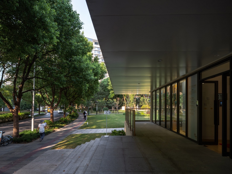 two public service station in gubei community by atelier archmixing