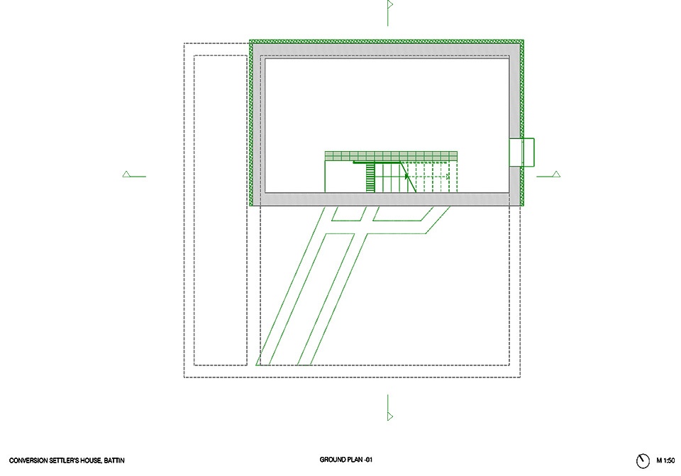 conversion of a settlers house by klopfel zeimer architekten