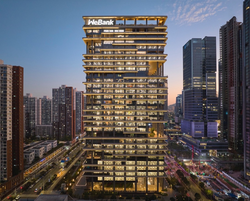 New Headquarters for WeBank by SOM