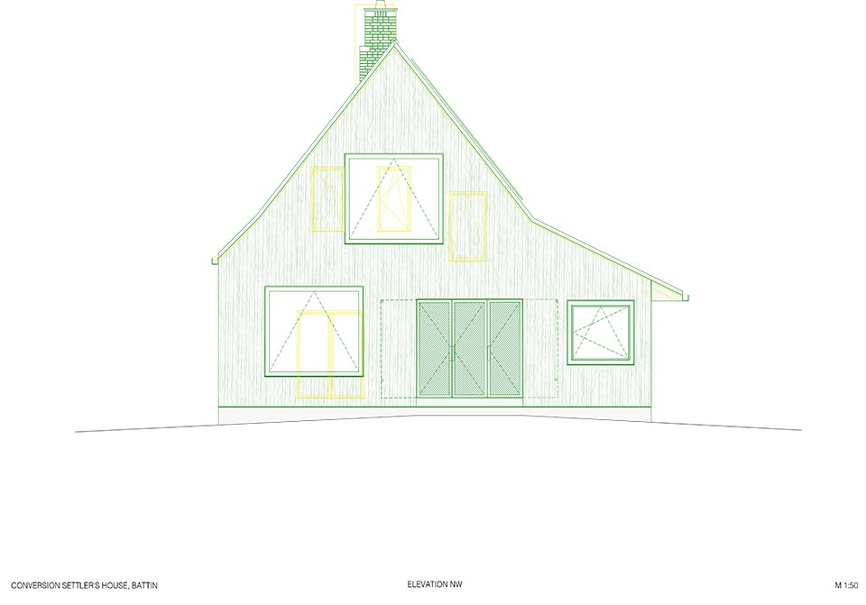 conversion of a settlers house by klopfel zeimer architekten