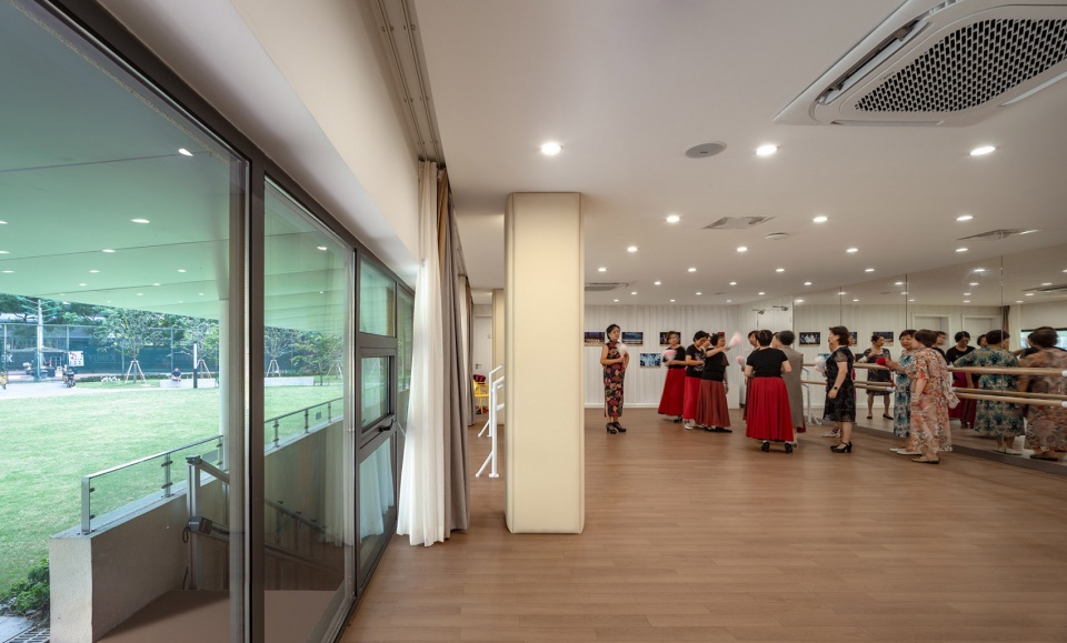 two public service station in gubei community by atelier archmixing