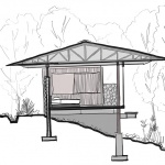 Rio Perdido 西侧小屋，哥斯达黎加 / Studio Saxe