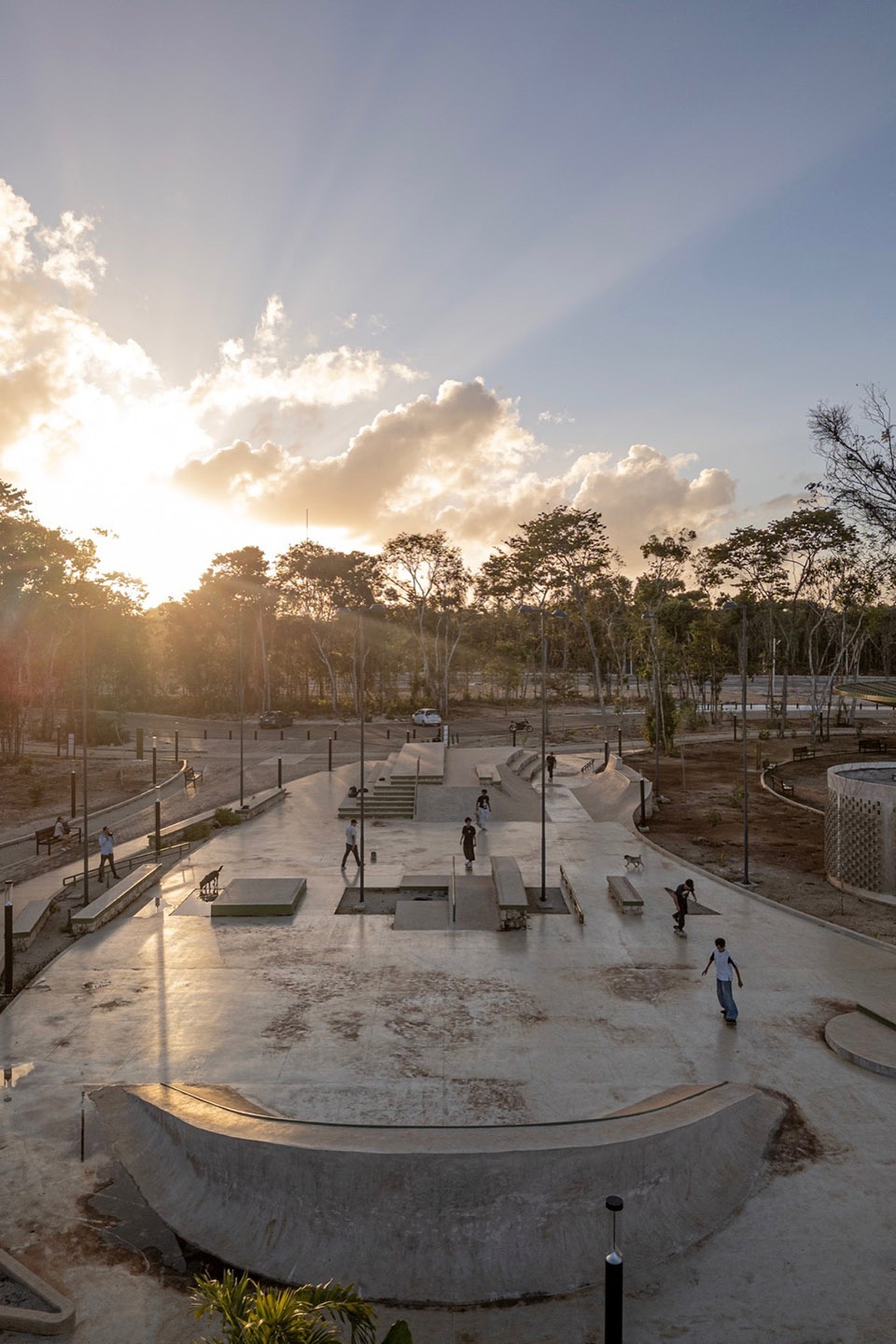 Parque Quintana Roo by AIDIA STUDIO