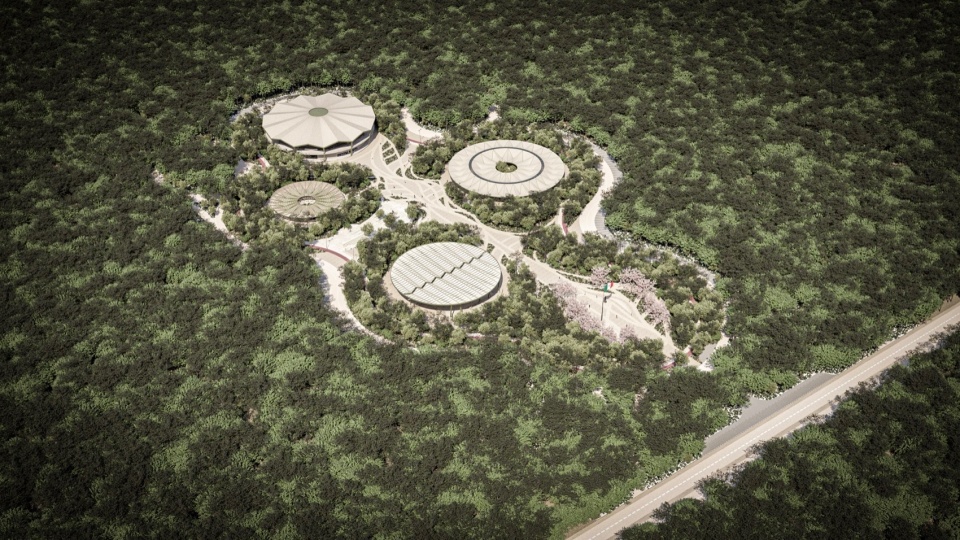 Parque Quintana Roo by AIDIA STUDIO