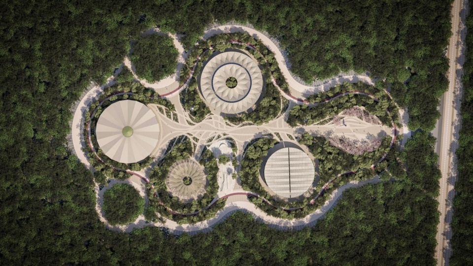Parque Quintana Roo by AIDIA STUDIO