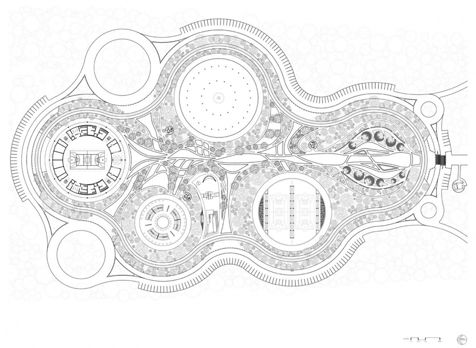 Parque Quintana Roo by AIDIA STUDIO