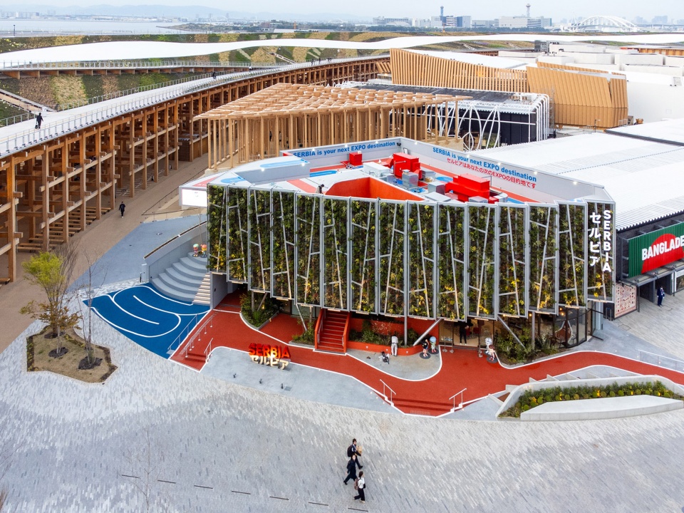 serbia pavilion expo 2025 osaka by aleatek studio completed