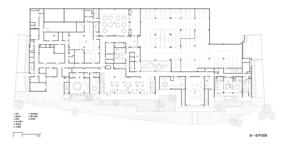 zephyrus art resort hotel by gwp architects