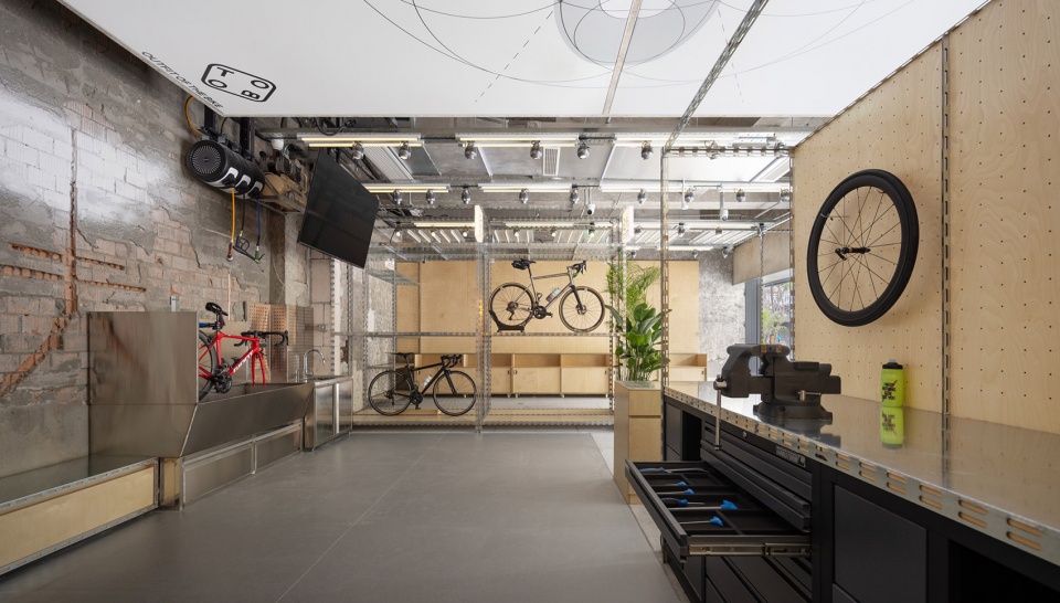 ootb cycling lifestyle space design narrative by sono studio