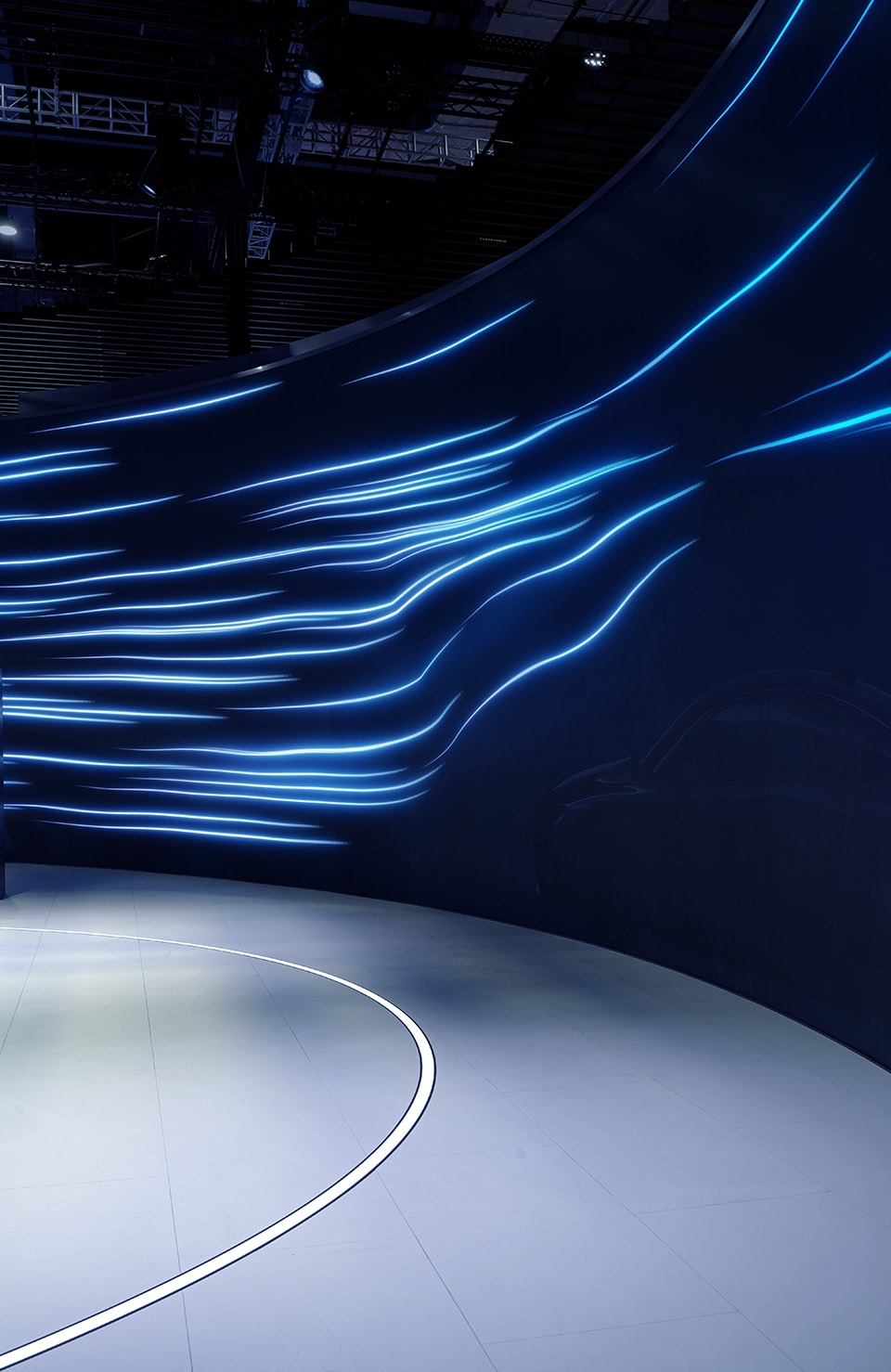 audi pavilion at shanghai auto show 2025 by atelier i n d j