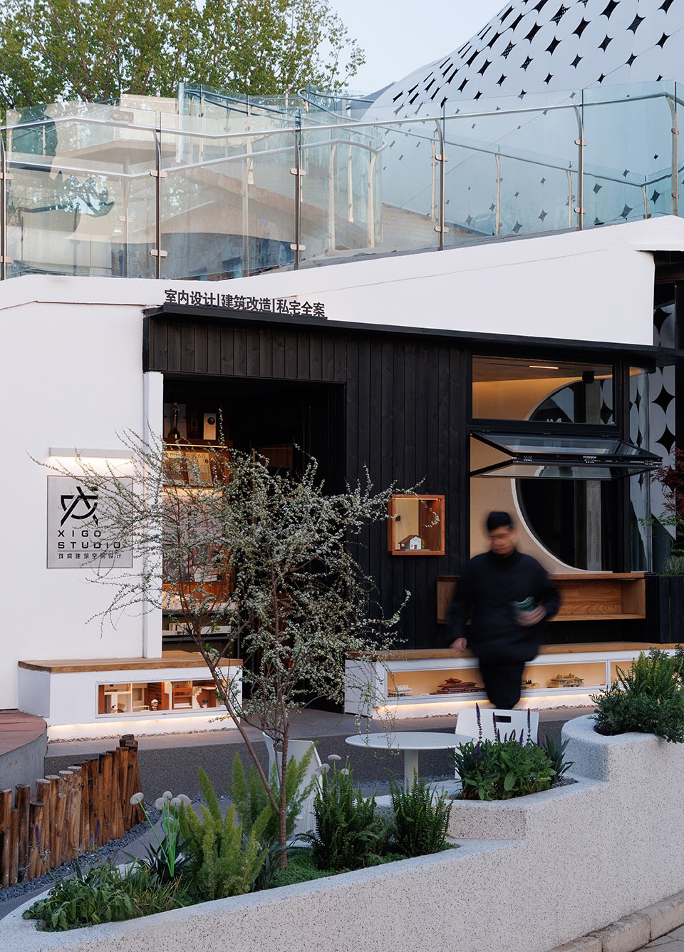 xigo studio log cabin by xigo studio