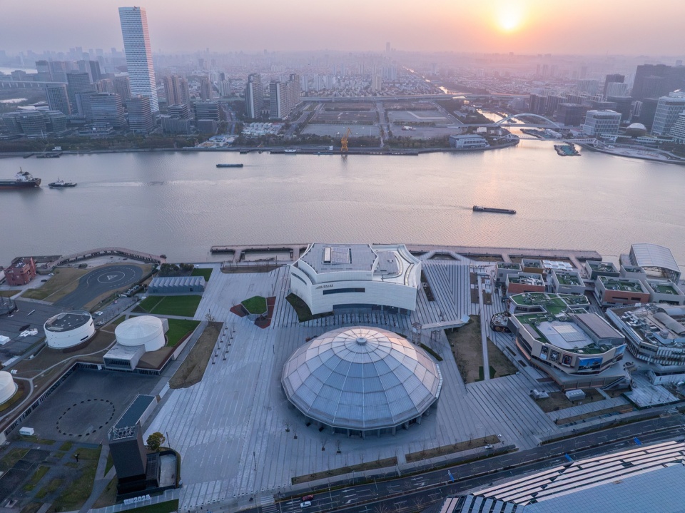 The West Bund Grand Theatre by Schmidt Hammer Lassen Architects