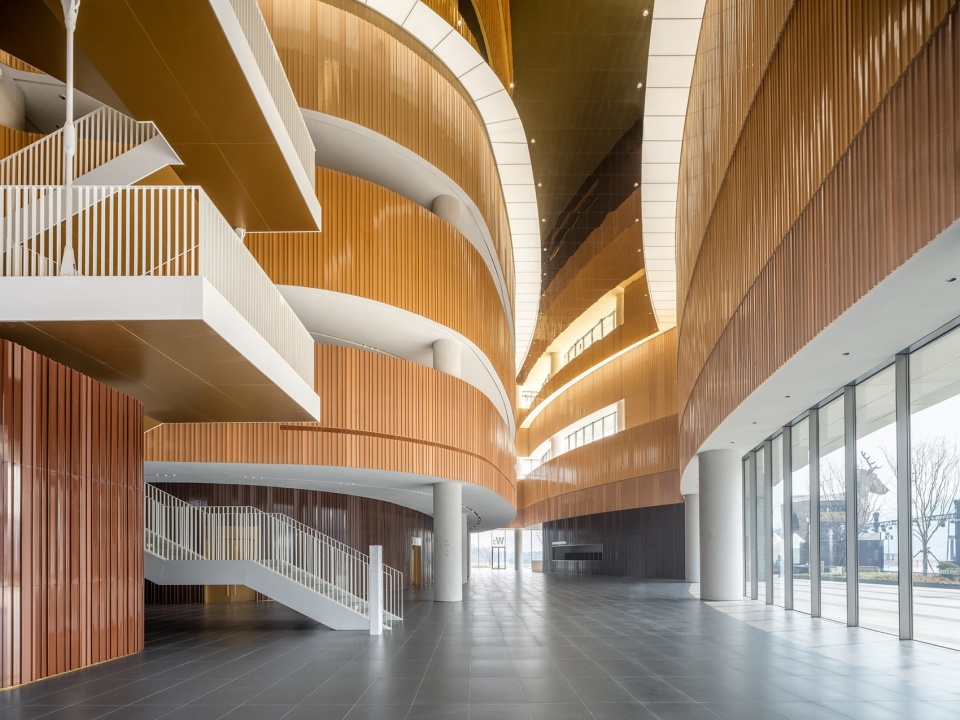 The West Bund Grand Theatre by Schmidt Hammer Lassen Architects