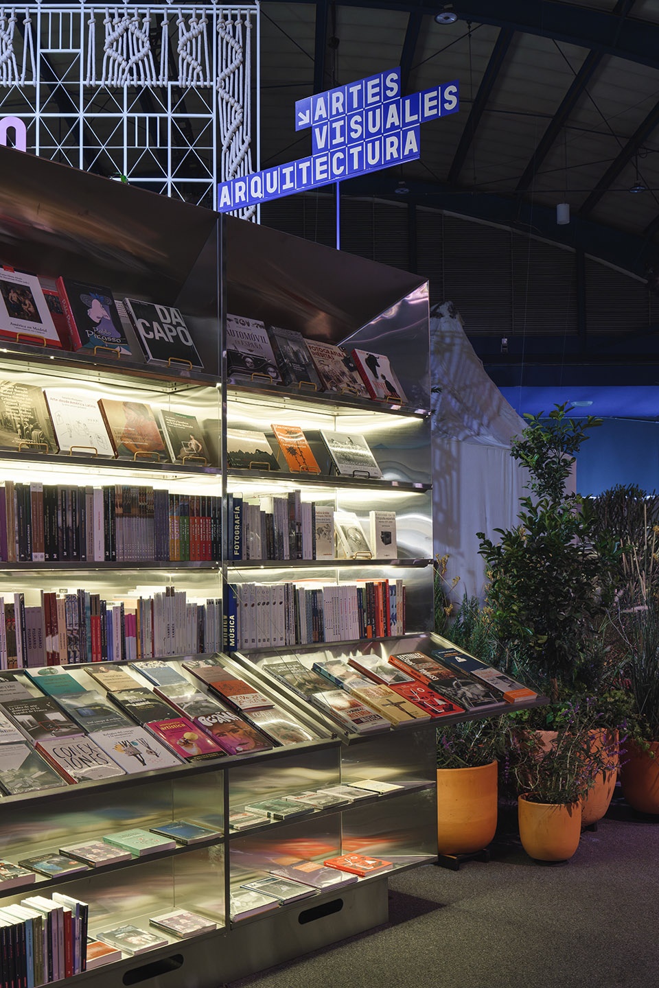 spanish pavilion bogota international book fair filbo 2025 by lluis alexandre casanovas blanco eeestudio paula chalkho rozenblum santiago...