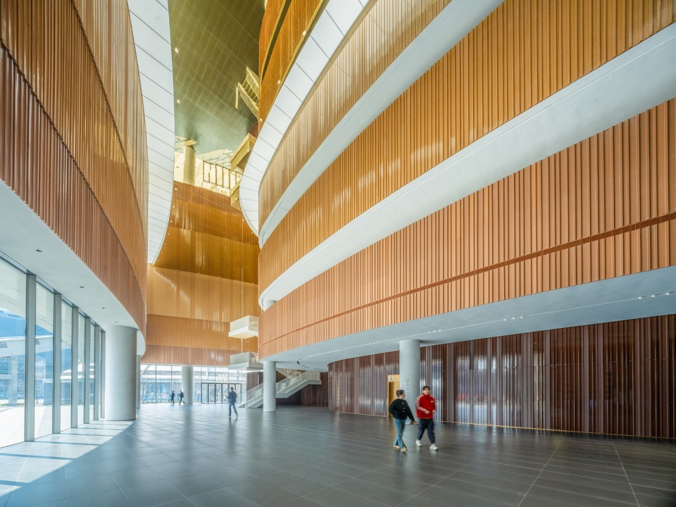 The West Bund Grand Theatre by Schmidt Hammer Lassen Architects