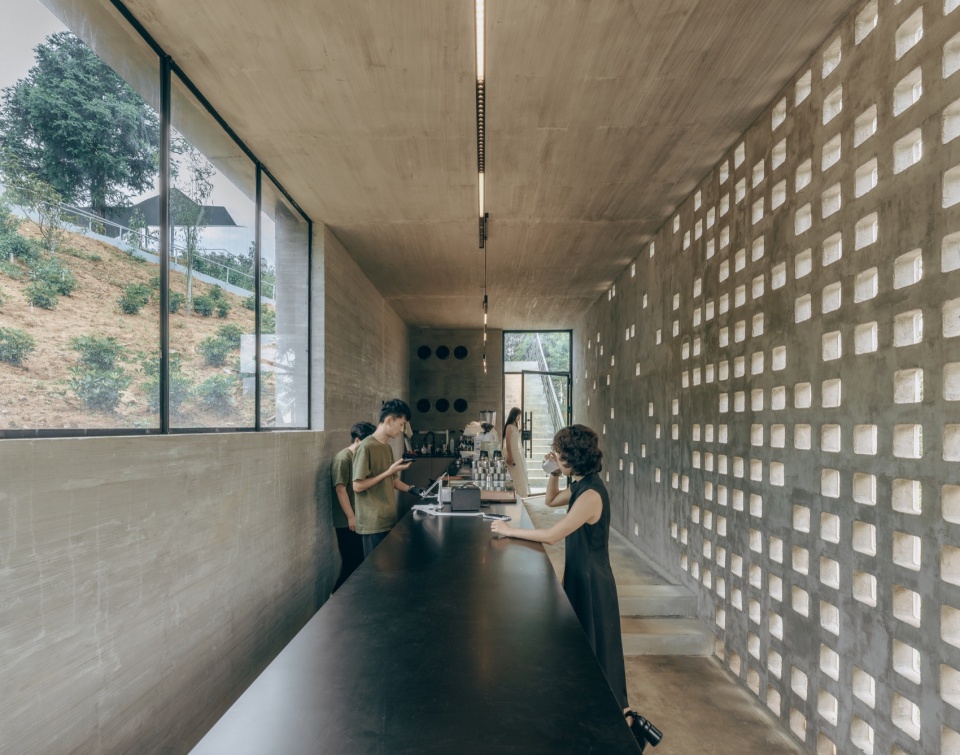 Half Mountain Cloud Station Nankun Mountain Huizhou by Studio Qing