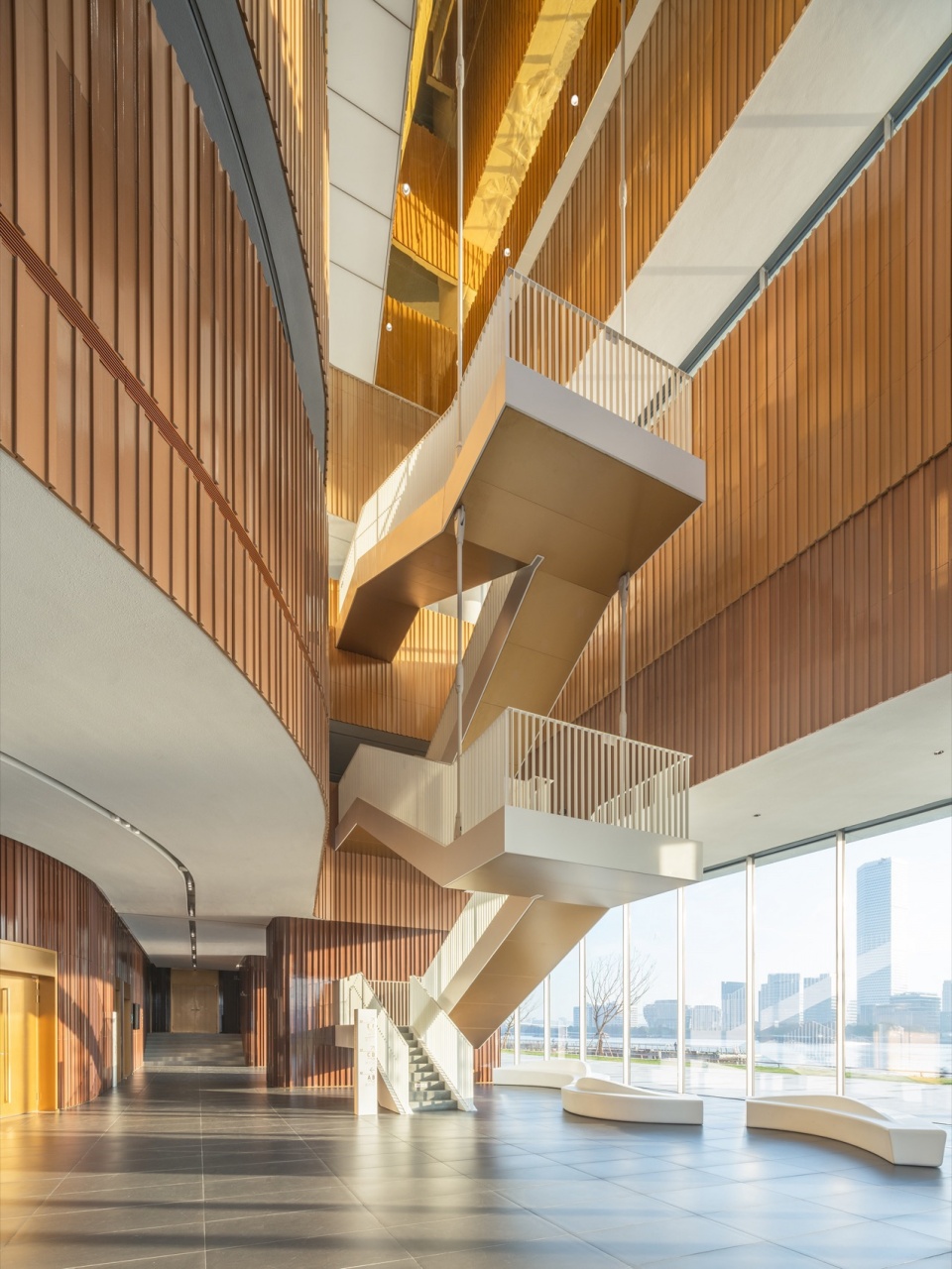 The West Bund Grand Theatre by Schmidt Hammer Lassen Architects