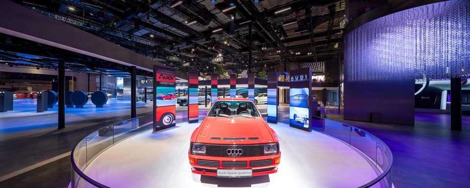 audi pavilion at shanghai auto show 2025 by atelier i n d j