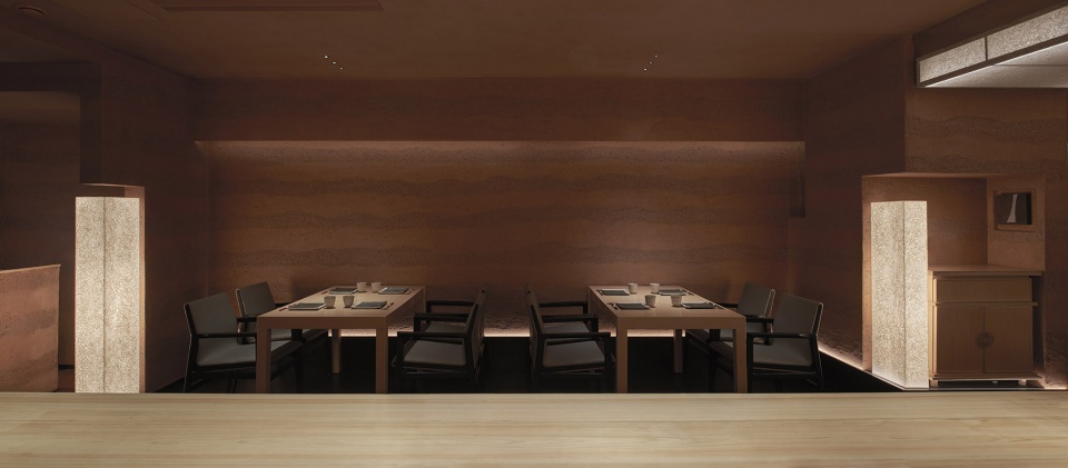 xi restaurant bar by odd okamoto deguchi design