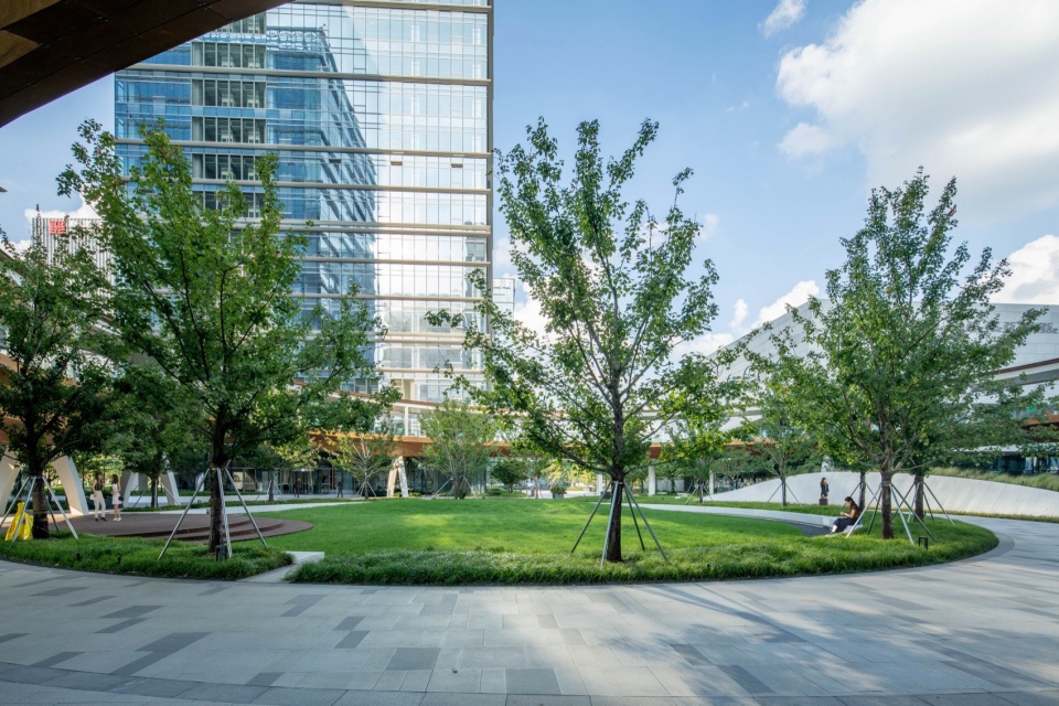 Landscape Design of Phase 1 of New Land on the South Bank of Suzhou Industrial Park by Qidi Design Group Beijing Branch Sanpeng Studio