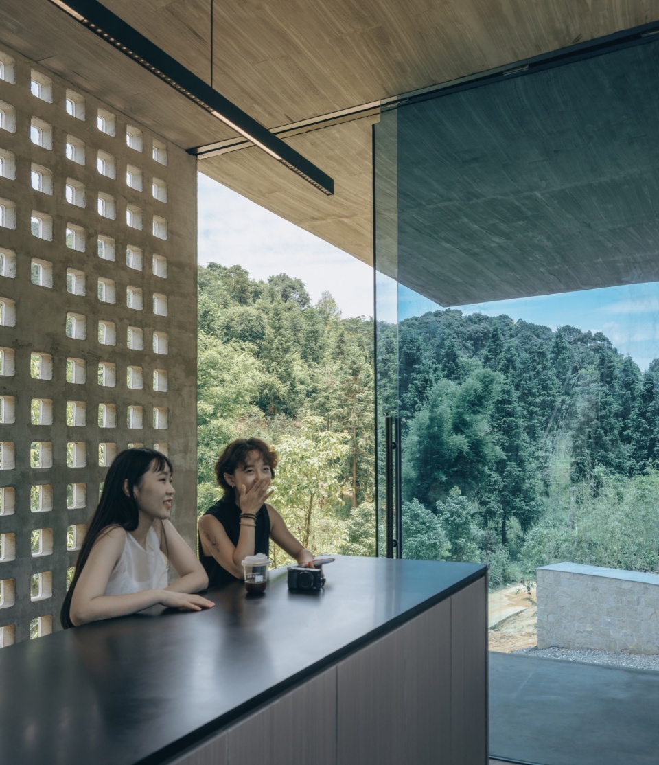 Half Mountain Cloud Station Nankun Mountain Huizhou by Studio Qing