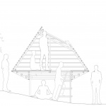 冥想小屋—A “light” paper cage，法国 / 无意义建筑