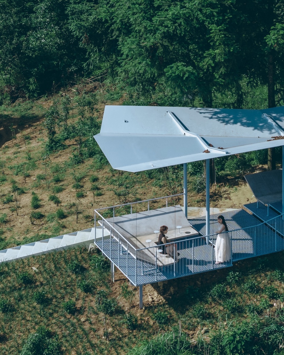 Half Mountain Cloud Station Nankun Mountain Huizhou by Studio Qing