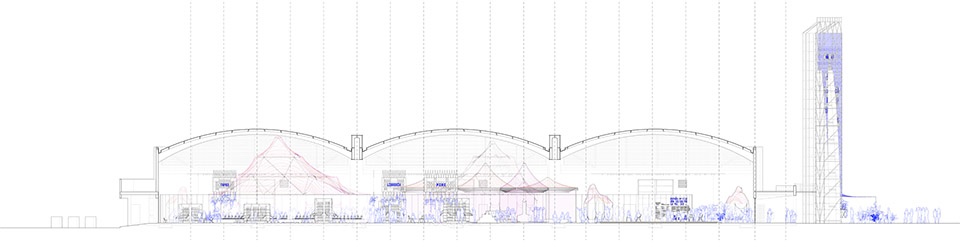 spanish pavilion bogota international book fair filbo 2025 by lluis alexandre casanovas blanco eeestudio paula chalkho rozenblum santiago...