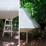 冥想小屋—A “light” paper cage，法国 / 无意义建筑