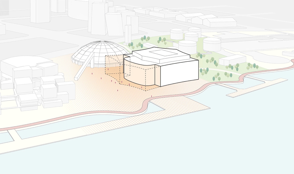 The West Bund Grand Theatre by Schmidt Hammer Lassen Architects
