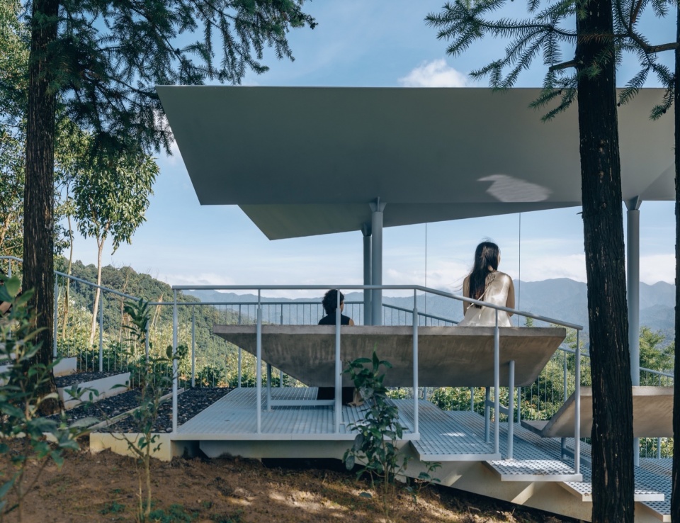 Half Mountain Cloud Station Nankun Mountain Huizhou by Studio Qing