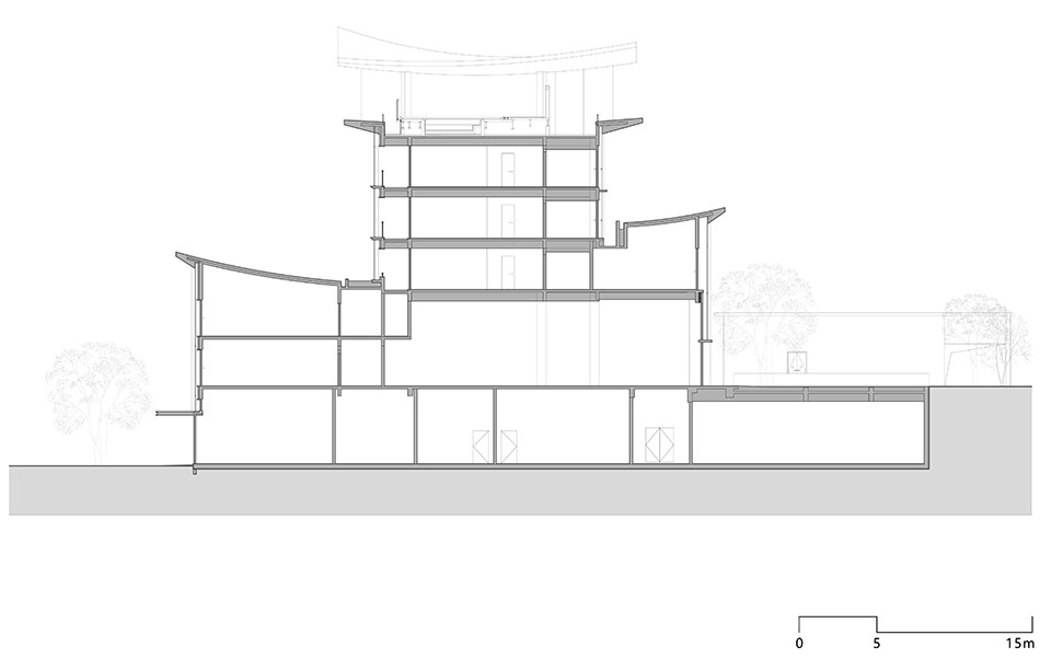 zephyrus art resort hotel by gwp architects