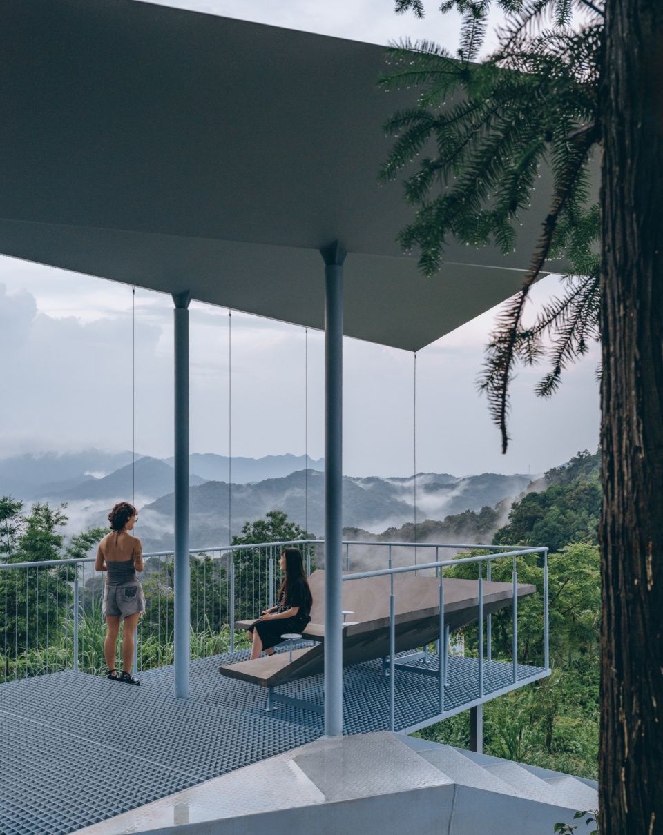 Half Mountain Cloud Station Nankun Mountain Huizhou by Studio Qing