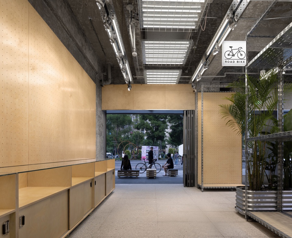 ootb cycling lifestyle space design narrative by sono studio