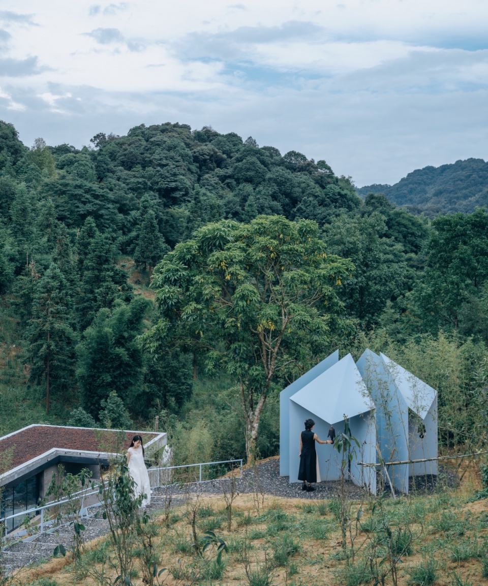 Half Mountain Cloud Station Nankun Mountain Huizhou by Studio Qing