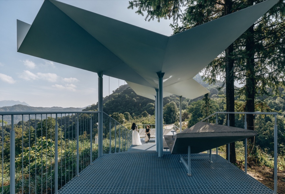 Half Mountain Cloud Station Nankun Mountain Huizhou by Studio Qing