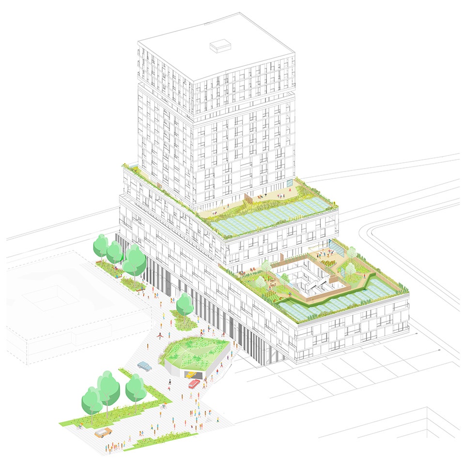 floating gardens by orange architects