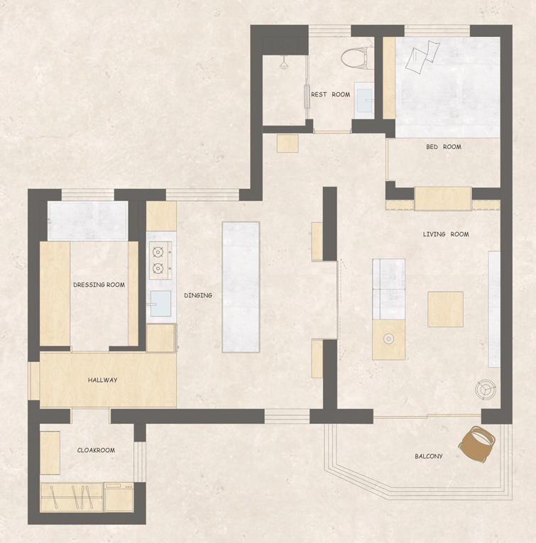 the door residence by simplelinestudio