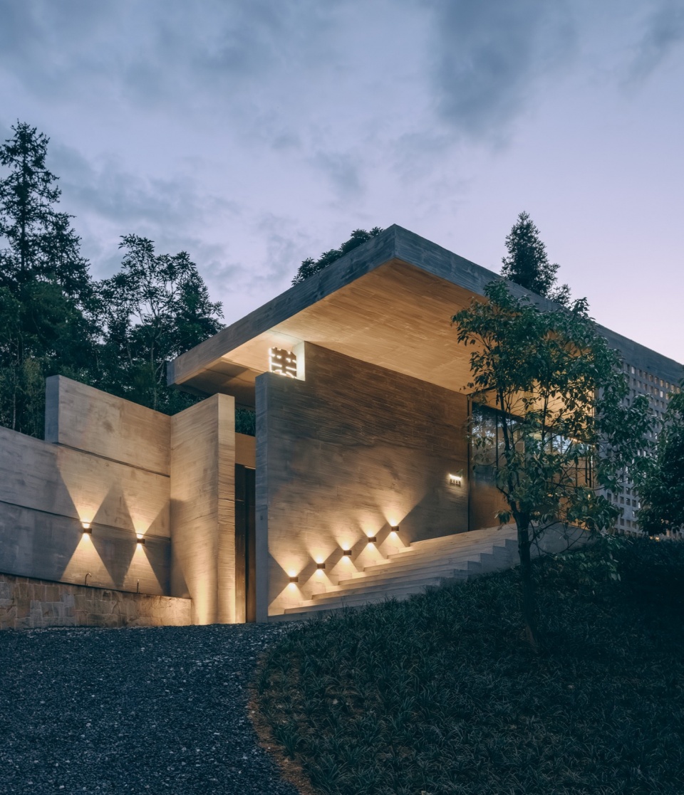 Half Mountain Cloud Station Nankun Mountain Huizhou by Studio Qing